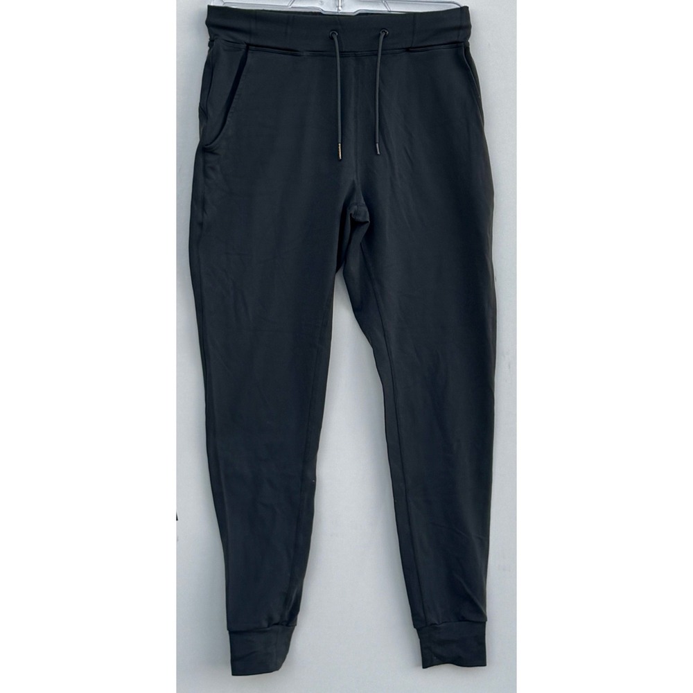 Alphalete Mens Gray Joggers Athletic Gym Sweatpants Small Stretch Tapered